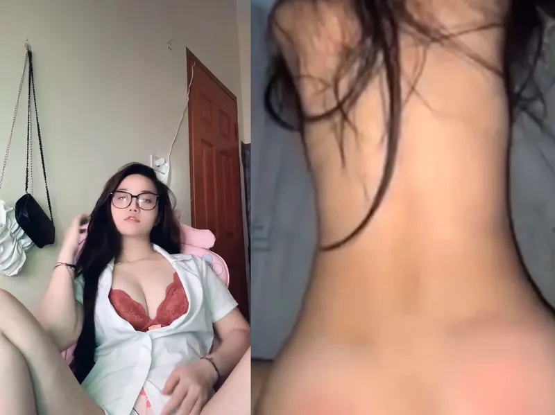 Phang banh bướm em thư kí xinh đẹp mông to âm đạo múp